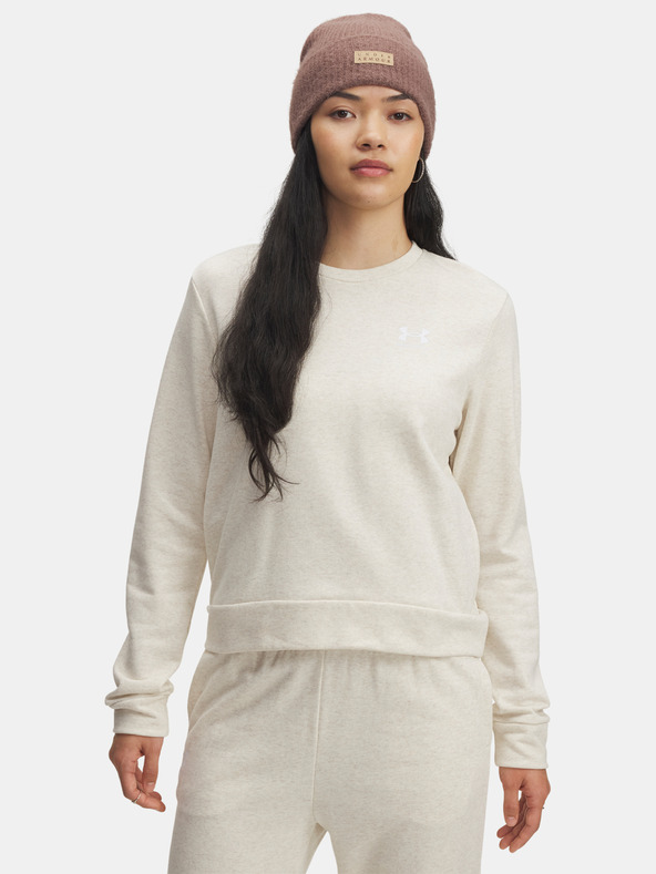Under Armour Hanorac damă Under Armour UA Rival Terry Crew-BRN