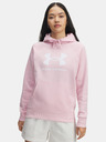 Under Armour Hanorac damă Under Armour UA Rival Fleece Big Logo HD-PNK