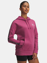 Under Armour Hanorac damă Under Armour Icon Fleece Taped Hdy-RED