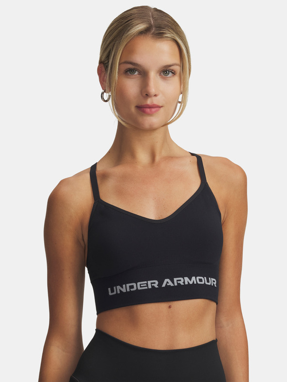 Under Armour Sutien pentru femei Under Armour Vanish Seamless Low Bra-BLK