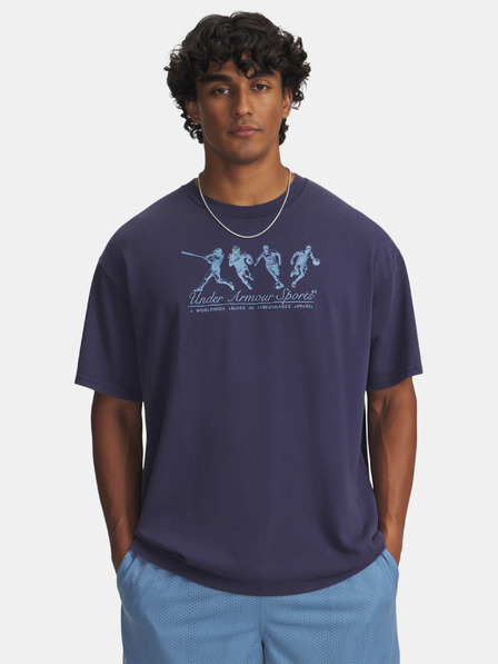 Under Armour Tricou pentru bărbați Under Armour UA HWT ATHLETES OS SS-BLU