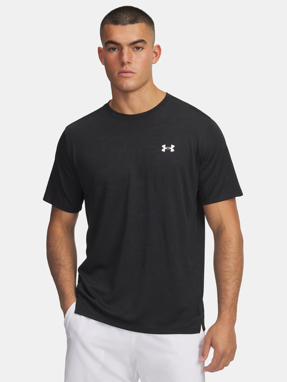 Under Armour Tricou pentru bărbați Under Armour UA Tech Vent Jacquard SS-BLK
