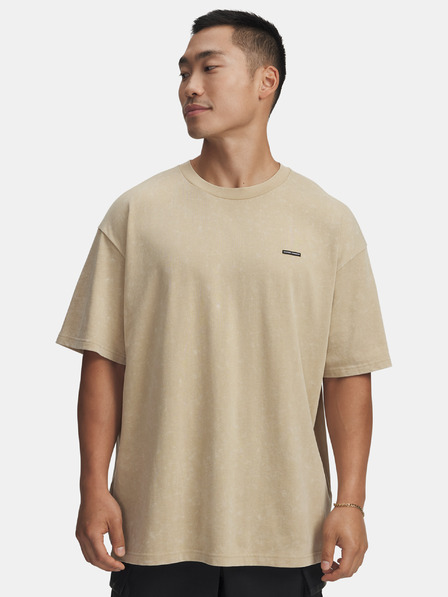 Under Armour Tricou pentru bărbați Under Armour UA M HW OS LOGO WASH SS-BRN