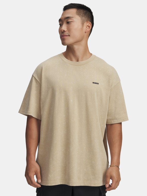 Under Armour Tricou pentru bărbați Under Armour UA M HW OS LOGO WASH SS-BRN