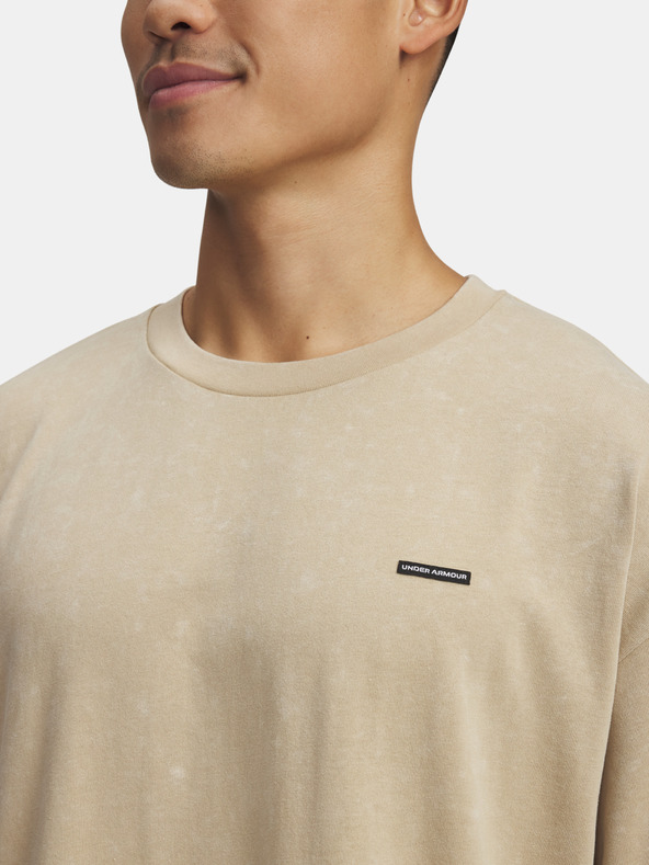 Under Armour Tricou pentru bărbați Under Armour UA M HW OS LOGO WASH SS-BRN