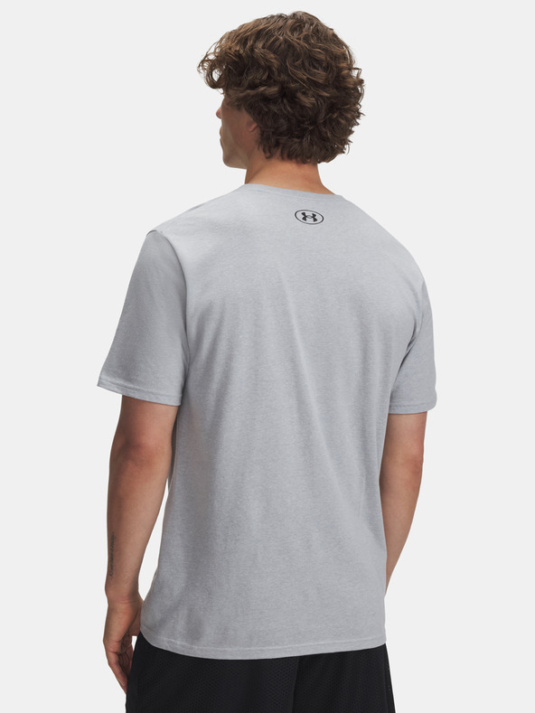 Under Armour Tricou pentru bărbați Under Armour UA CAMO CHEST STRIPE SS-GRY