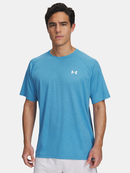 Under Armour Tricou pentru bărbați Under Armour UA Tech Textured SS-BLU