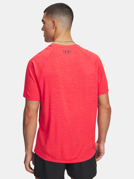 Under Armour Tricou pentru bărbați Under Armour UA Tech Textured SS-RED