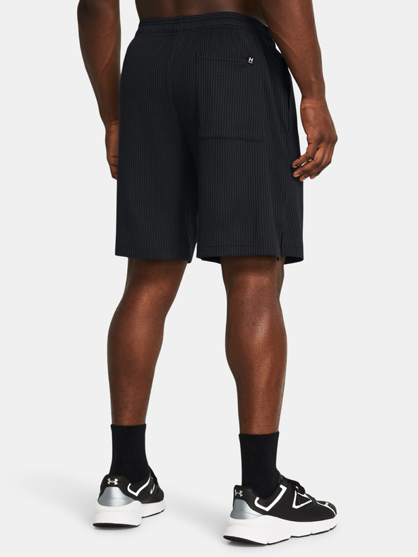 Under Armour Pantaloni scurți pentru bărbați Under Armour UA Rival Waffle Short-BLK