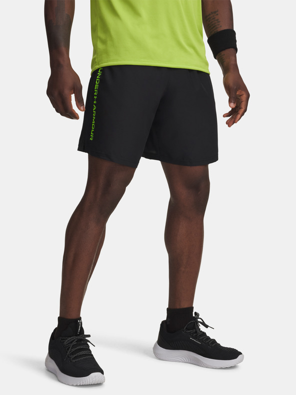 Under Armour Pantaloni scurți pentru bărbați Under Armour UA Tech Woven Wordmark Short-BLK