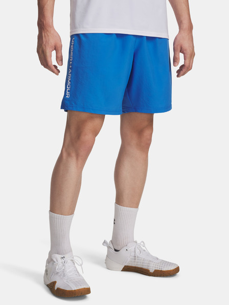 Under Armour Pantaloni scurți Under Armour UA Tech Woven Wordmark pentru bărbați-BLU