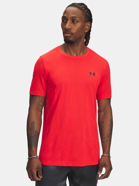 Under Armour Tricou pentru bărbați Under Armour Vanish Seamless Novelty SS-RED
