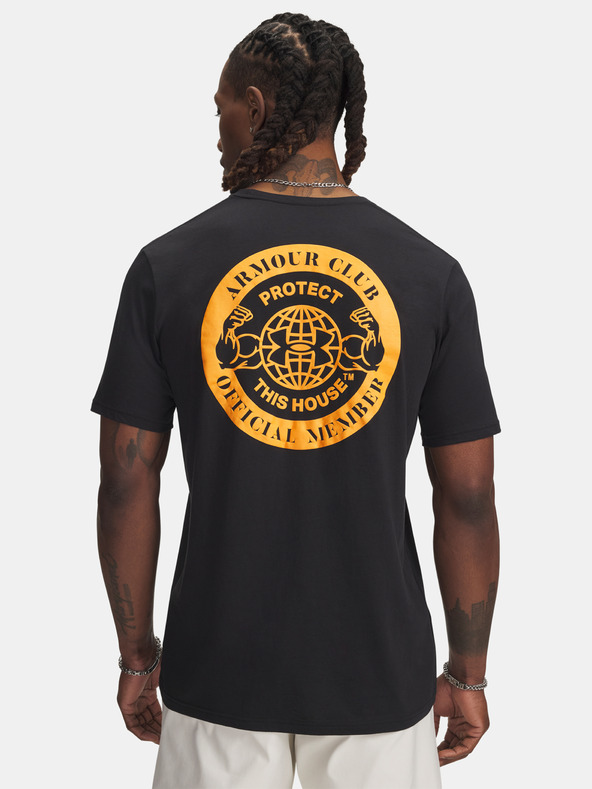 Under Armour Tricou pentru bărbați Under Armour UA ARMOUR CLUB SS-BLK