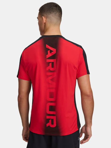 Under Armour Tricou pentru bărbați Under Armour UA HG Wordmark SS-RED