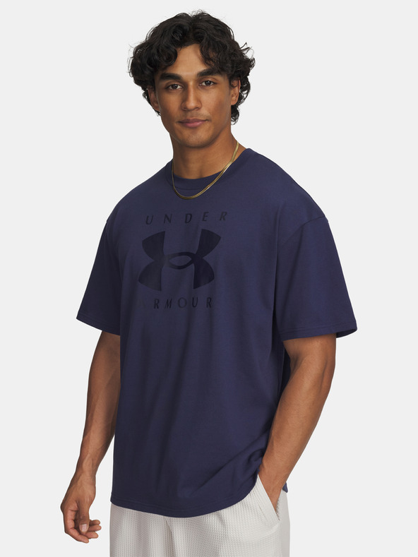 Under Armour Tricou pentru bărbați Under Armour UA M HW OS Branded SS-BLU