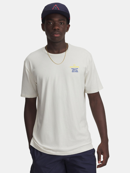 Under Armour Tricou pentru bărbați Under Armour UA Golf Warning SS-BRN