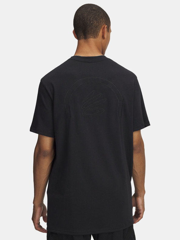 Under Armour Tricou pentru bărbați Under Armour Curry Verbiage Tee 2-BLK