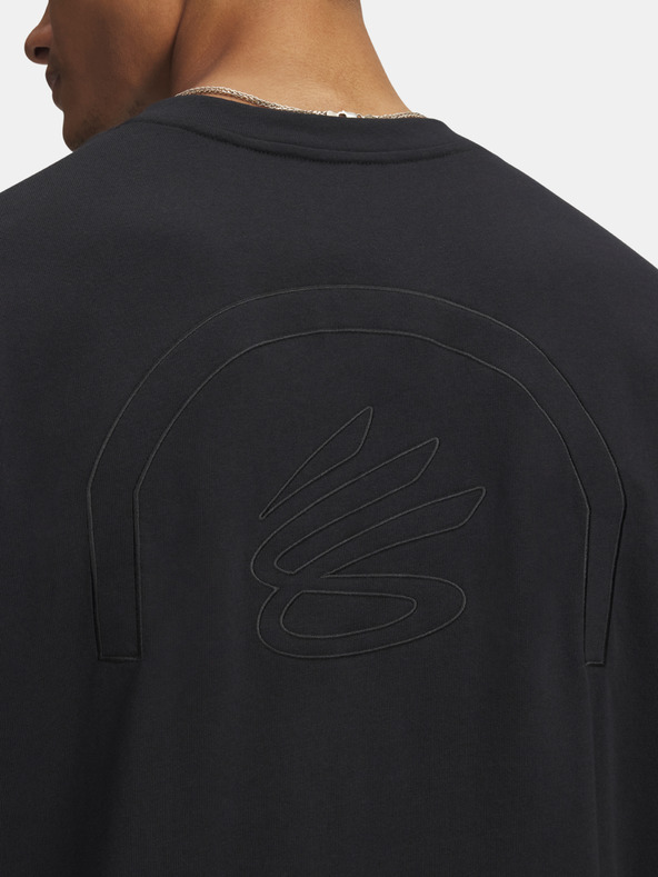 Under Armour Tricou pentru bărbați Under Armour Curry Verbiage Tee 2-BLK