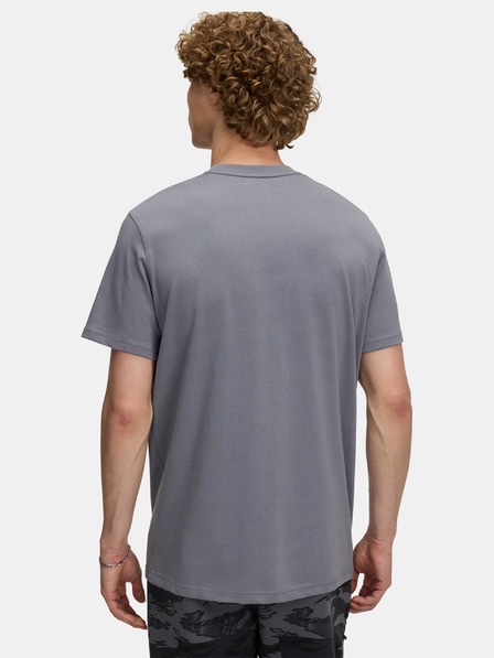 Under Armour Tricou pentru bărbați Under Armour UA M LOGO EMB HEAVYWEIGHT SS-GRY