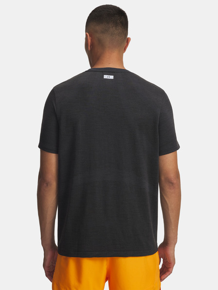 Under Armour Tricou pentru bărbați Under Armour UA Trail Run Wool SS-BLK