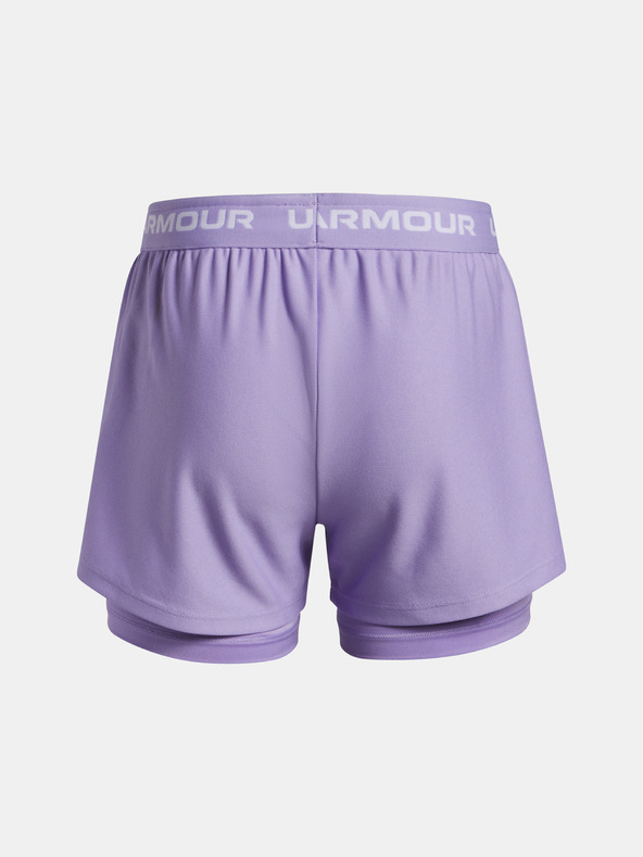 Under Armour Pantaloni scurți fată Under Armour UA Tech Play Up 2n1 Short-PPL