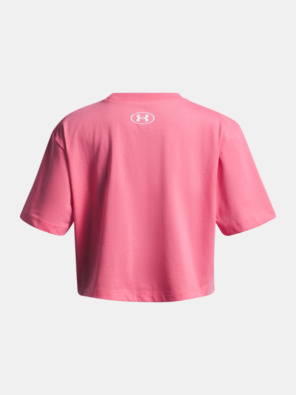 Under Armour Tricou fată Under Armour UA Rival SS-PNK