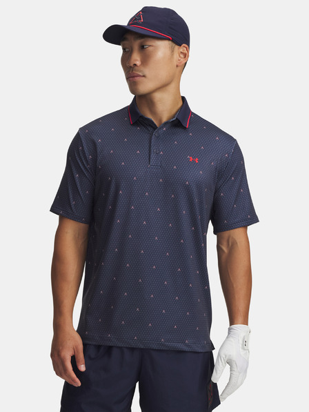 Under Armour Tricou polo pentru bărbați Under Armour UA Drive Warning Polo-BLU