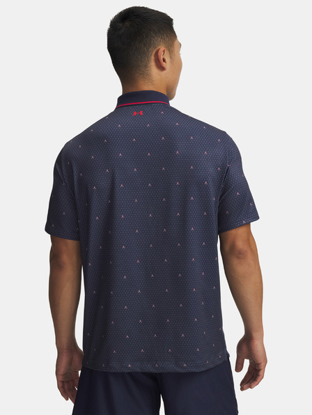 Under Armour Tricou polo pentru bărbați Under Armour UA Drive Warning Polo-BLU
