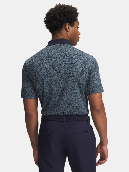 Under Armour Polo tipărit Under Armour UA Matchplay-BLU pentru bărbați