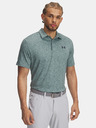Under Armour Tricou polo pentru bărbați Under Armour UA Playoff 3.0 Printed Polo-GRN