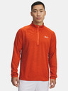 Under Armour Tricou pentru bărbați Under Armour UA Tech Textured 1/2 Zip-ORG