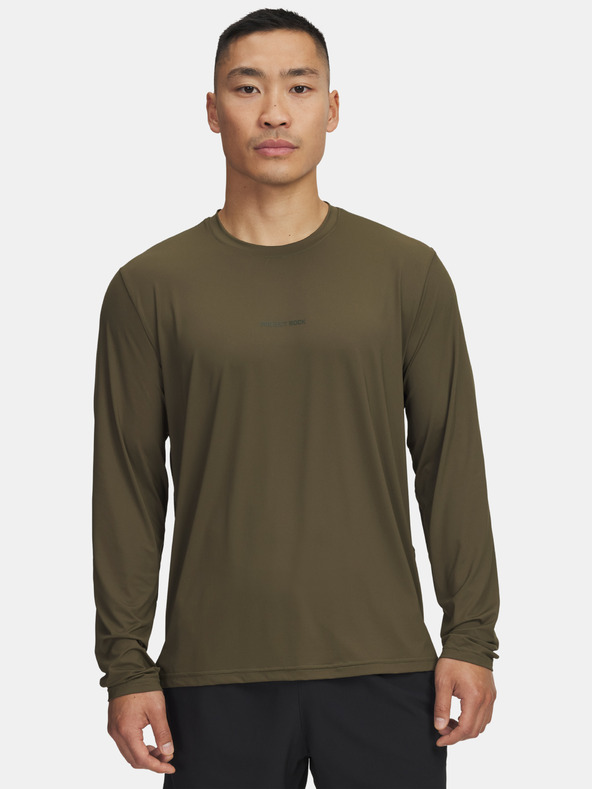 Under Armour Tricou bărbați Under Armour Pjt Rck Iso Chill LS-GRN