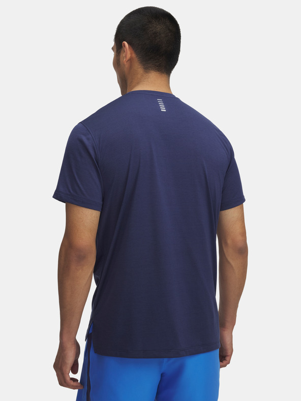 Under Armour Tricou bărbați Under Armour UA LAUNCH SHORTSLEEVE-BLU