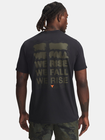 Under Armour Tricou bărbați Under Armour Pjt Rck Q4 SS 1-BLK
