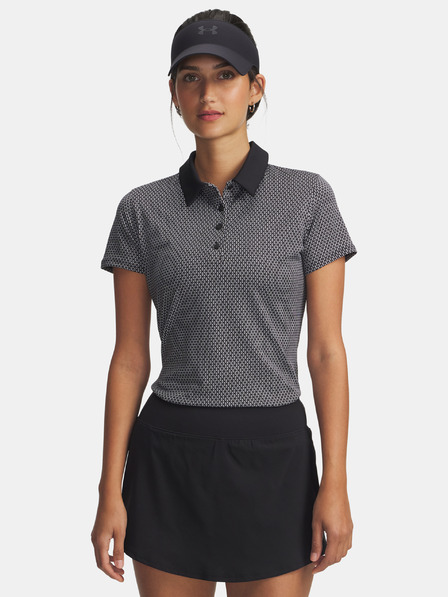 Under Armour Tricou polo de damă Under Armour UA Playoff 3.0 Printed Polo-BLK
