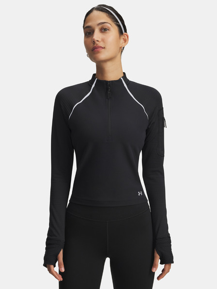 Under Armour Tricou de damă Under Armour UA Velociti Pro CW Half Zip-BLK