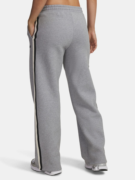 Under Armour Pantaloni sport pentru femei Under Armour Icon HWT Flc Puddle Pant-GRY