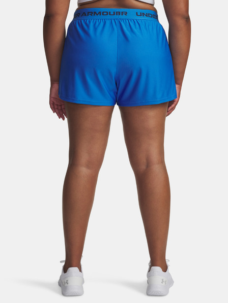 Under Armour Pantaloni scurți damă Under Armour Tech Play Up Shorts&-BLU