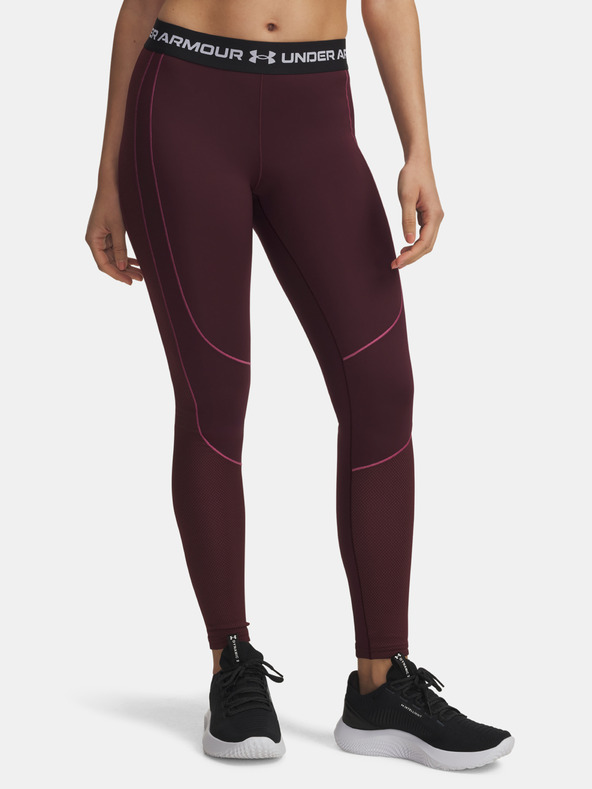 Under Armour Colanți damă Under Armour UA ColdGear Textured Legging-RED