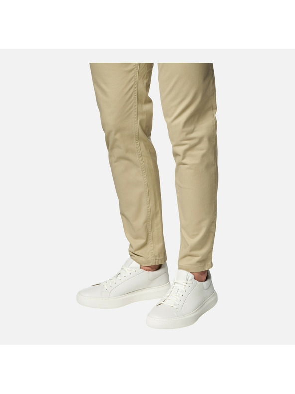 Geox Adidași Geox Deiven albi pentru bărbați