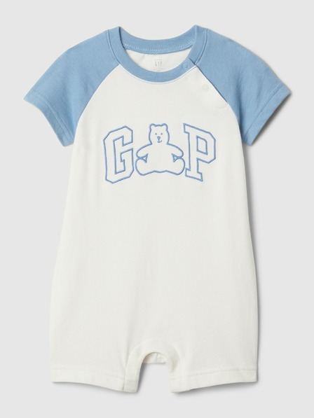 GAP Baby salopetă scurtă cu logo GAP