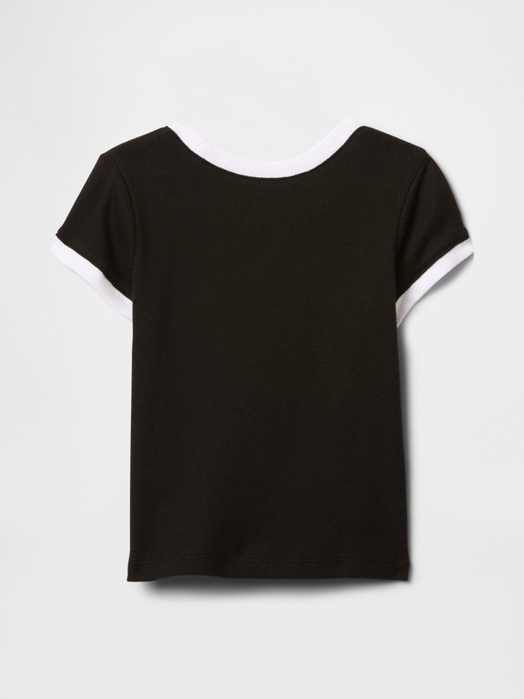 GAP Tricou cu textură reiată pentru copii GAP