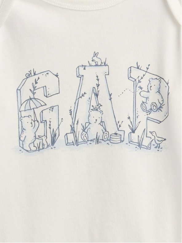 GAP Baby body Brannan Bear cu logo GAP