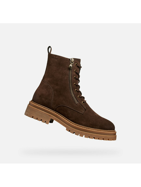 Geox Botine maro pentru femei Geox Iridea