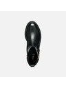 Geox Cizme de gleznă negre pentru femei Geox Iridea
