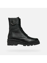 Geox Negru Cizme de gleznă Geox Felleny pentru femei