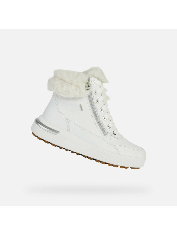 Geox Pantofi albi Geox Dalyla ABX pentru femei
