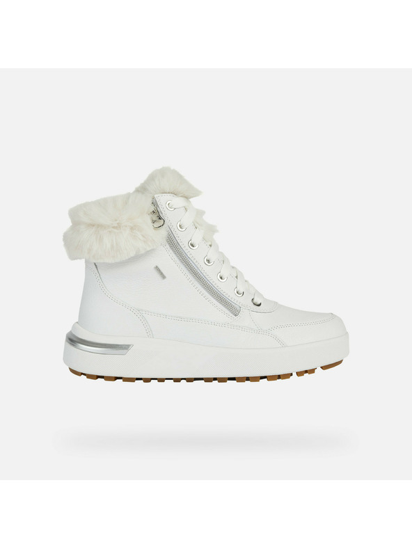 Geox Pantofi albi Geox Dalyla ABX pentru femei