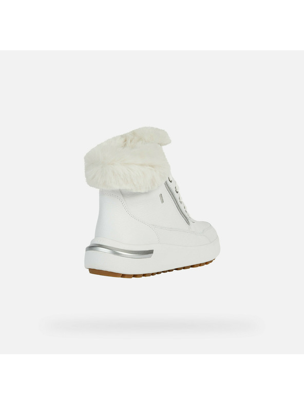 Geox Pantofi albi Geox Dalyla ABX pentru femei