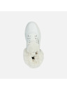 Geox Pantofi albi Geox Dalyla ABX pentru femei